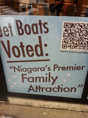QR Code In tourism attraction window resized 600