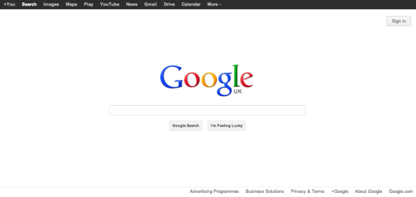 Google Home Screen