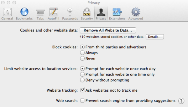 How to clear browsing history with Safari