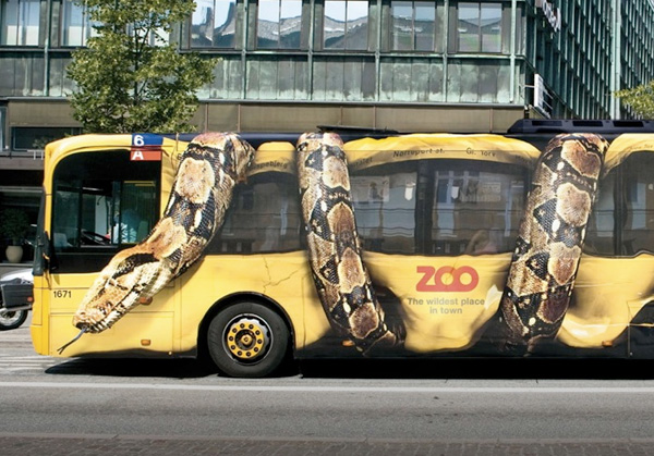 Copenhagen Zoo Guerilla Marketing