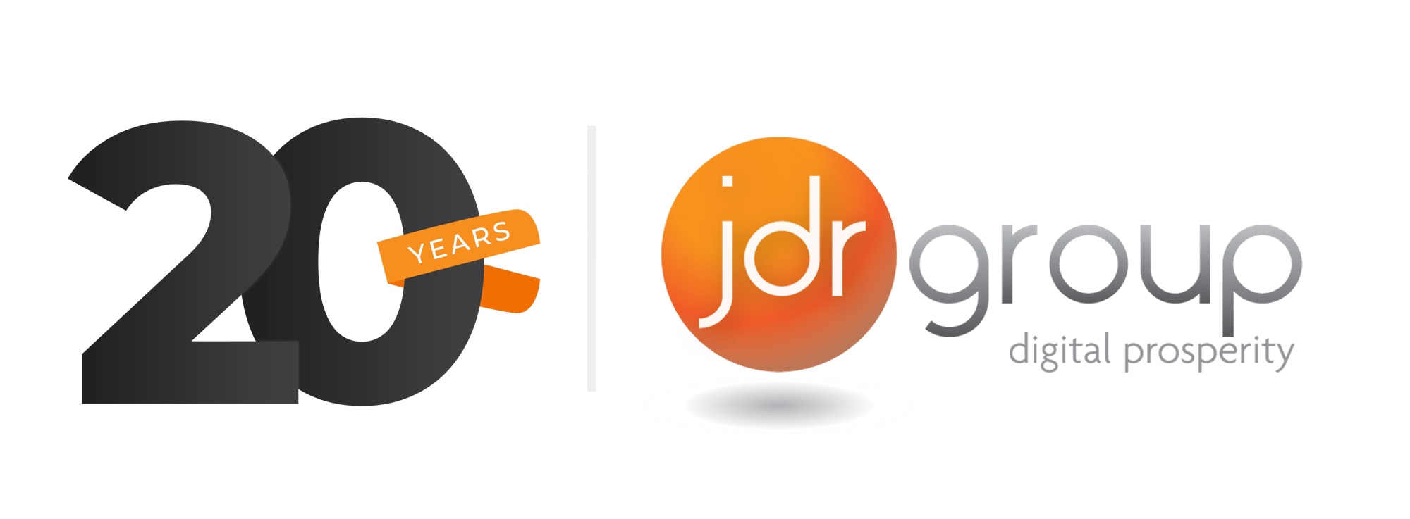 JDR 20 Years Of Business Badge