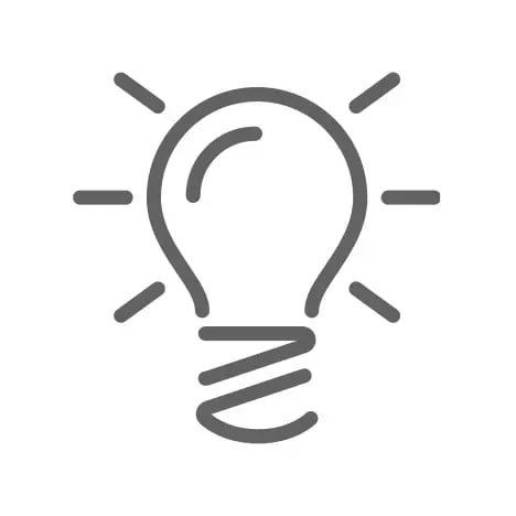 Light bulb icon
