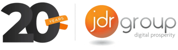 JDR Group In Business 20 Years Logo