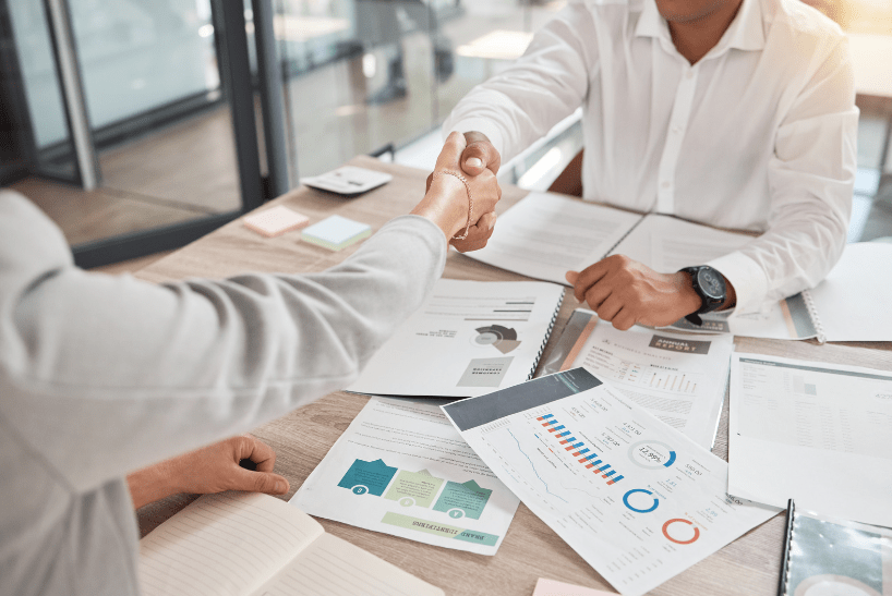 A UK B2B business securing sales after using the effective sales techniques to drive growth 