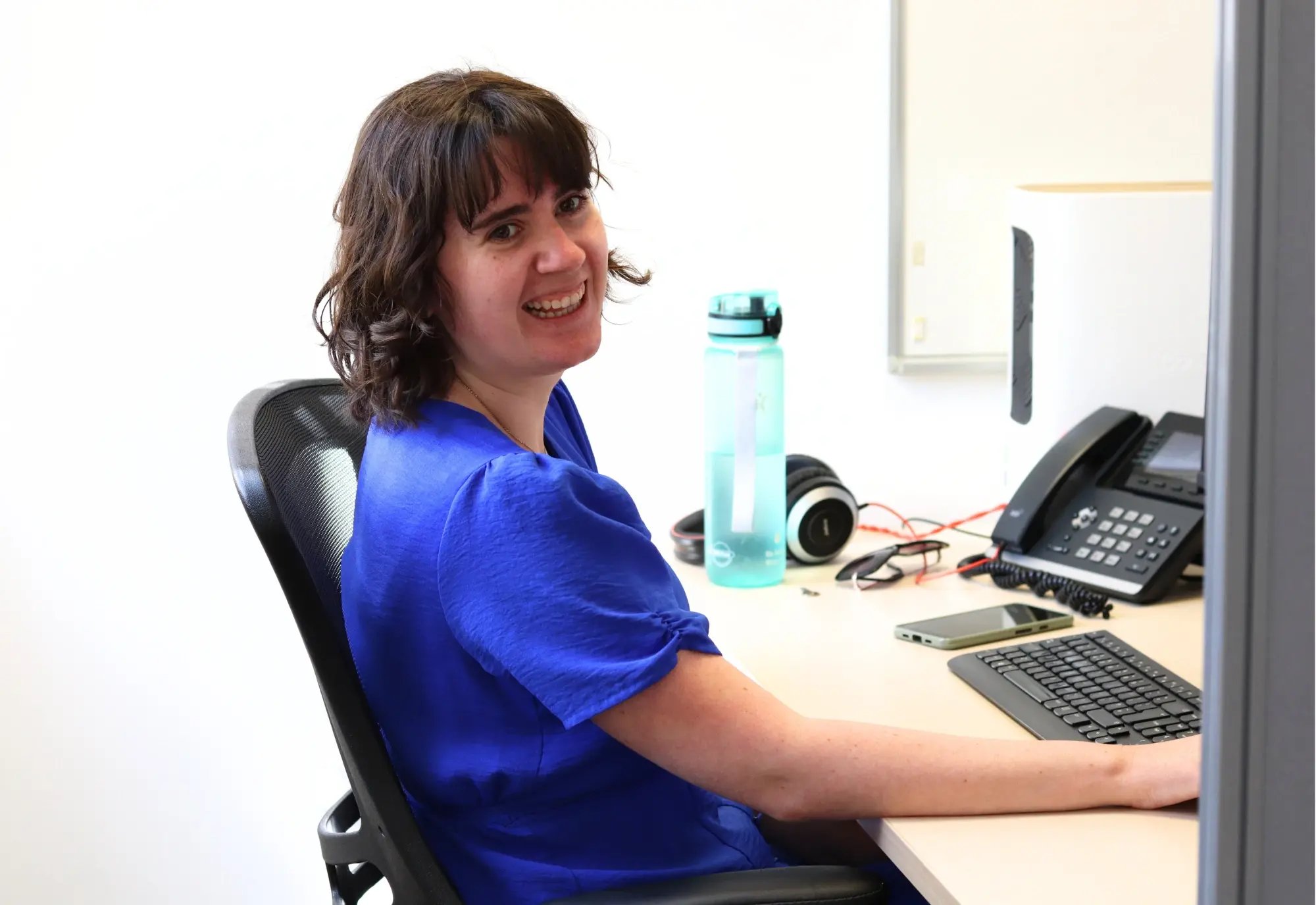 Ruby, out Client Success Manager working virtually with clients
