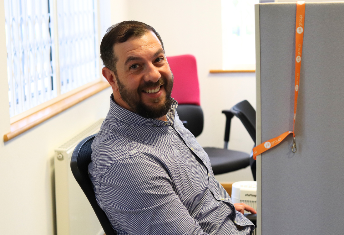 Jarrad from JDR smilling as he finds the best automation tools for his clients. 
