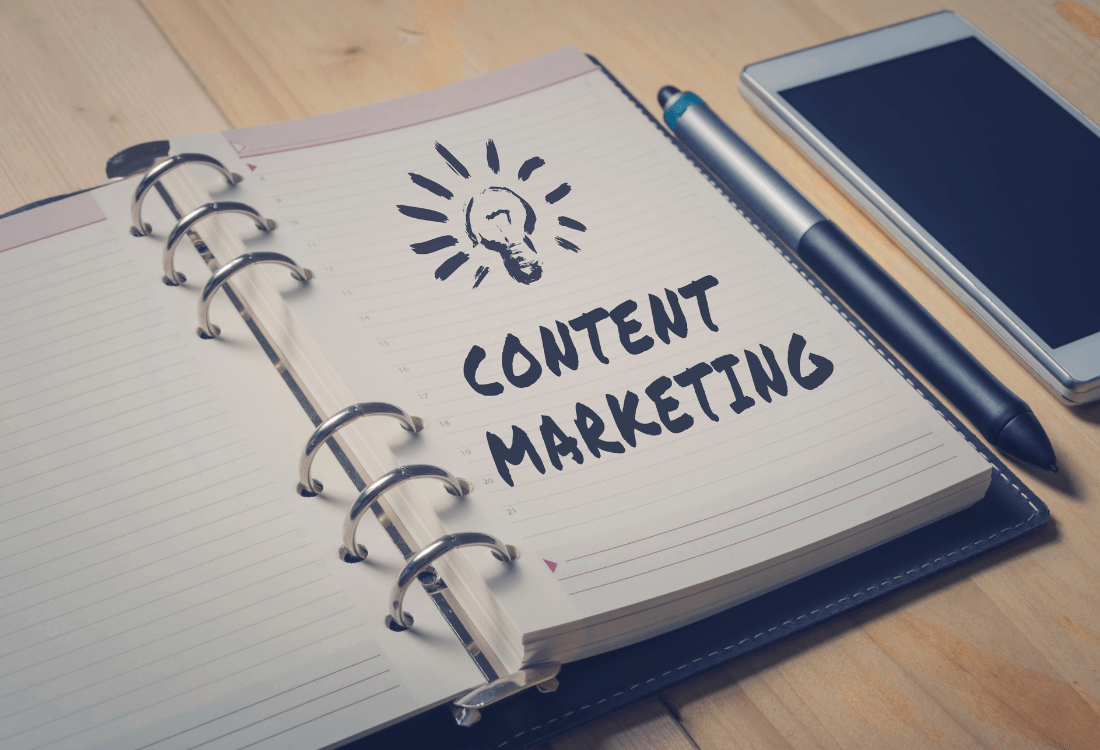 A business that has partnered with a content marketing agency to elevate their brand and generate new leads by utilising a transformative online strategy.