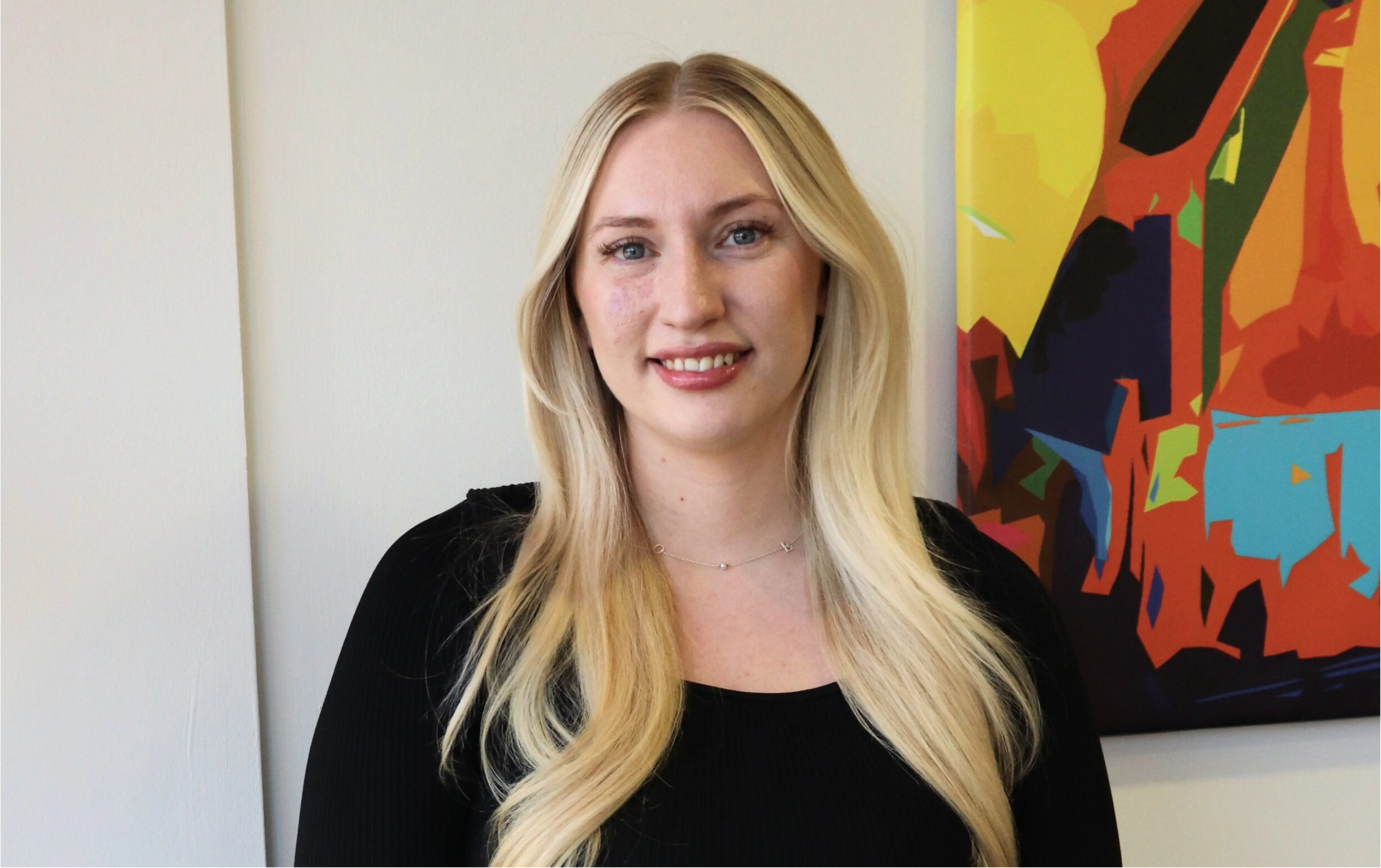 Amber from JDR explaining to a client how SEO, Paid Ads and CRO work together to generate leads.