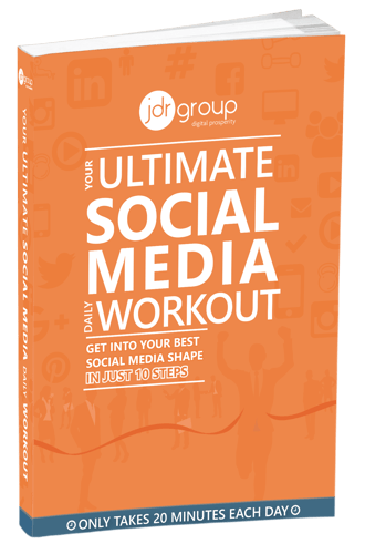 JDR Ebook cover - Social Media Daily Workout