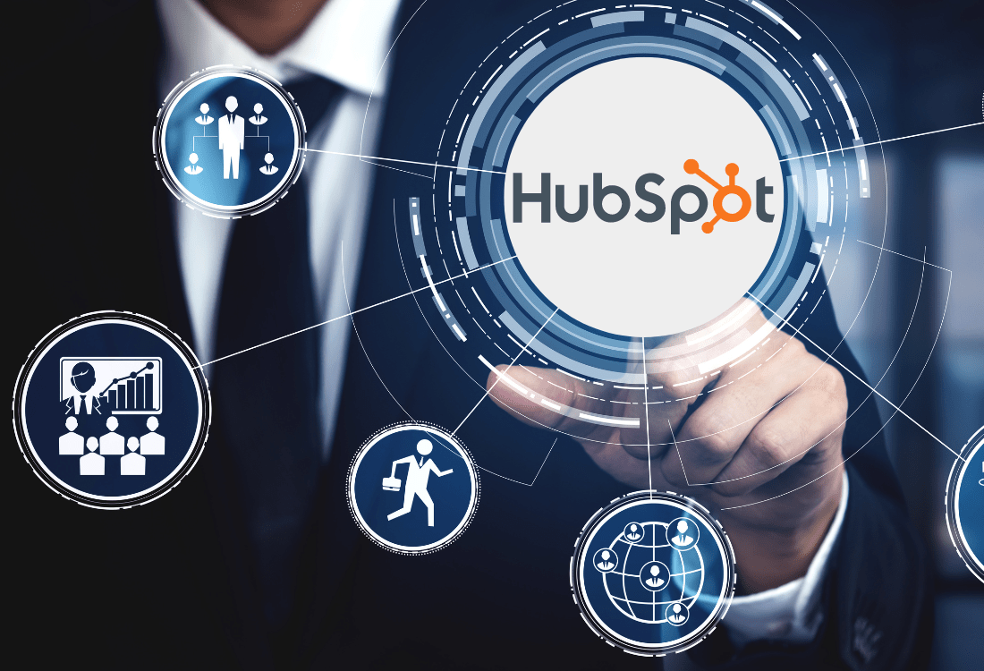 A business owner fully utilising and benefitting from the complete Hubspot Experience and getting the most out of the platform.