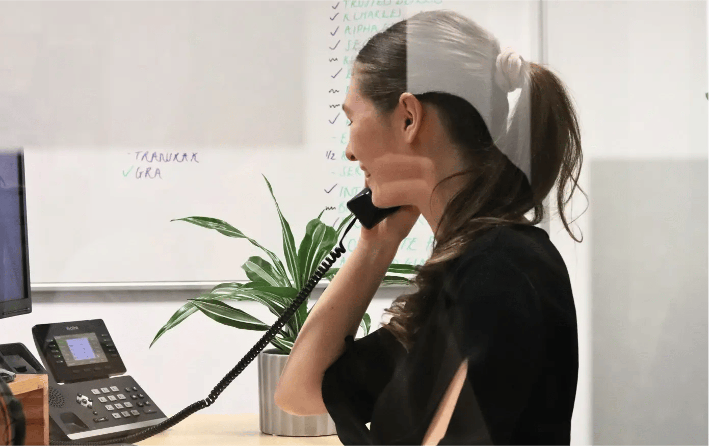 Sophie from JDR answering the phone