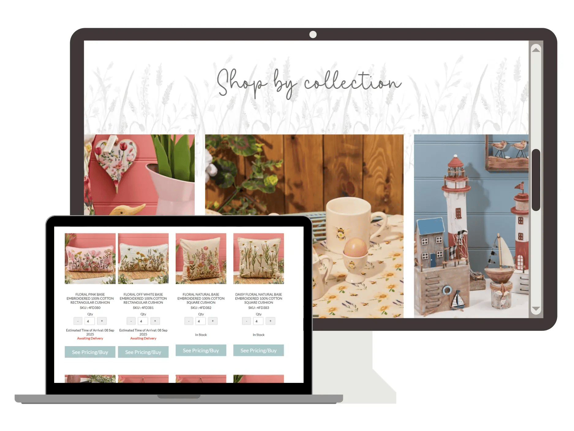 Shopify website design by JDR Group