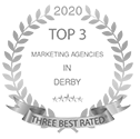 2020 Top Three Best Rated Marketing Agencies In Derby Logo