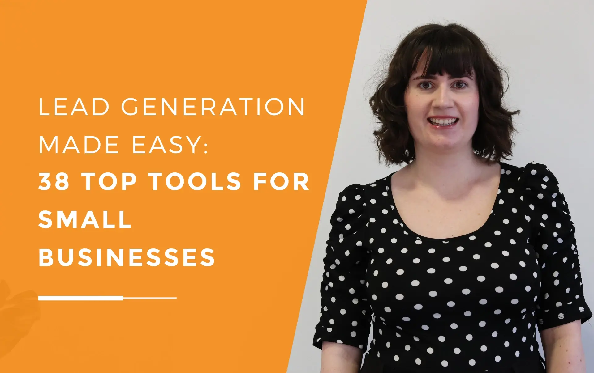 Ruby from JDR happy as she shows the client some good lead generation tools. 