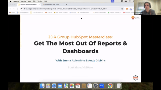 HubSpot Masterclass Webinar - How To Get The Most Out Of Reports & Dashboards