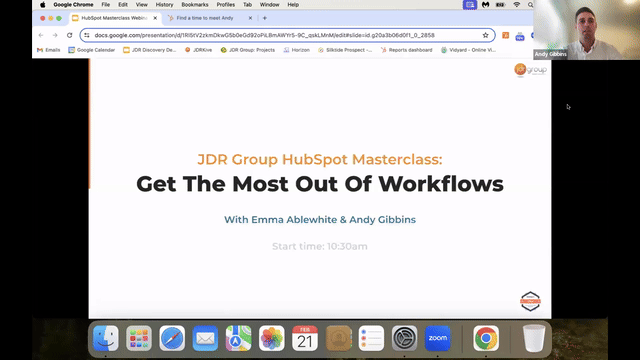 HubSpot Masterclass Webinar - How To Get The Most Out Of Workflows