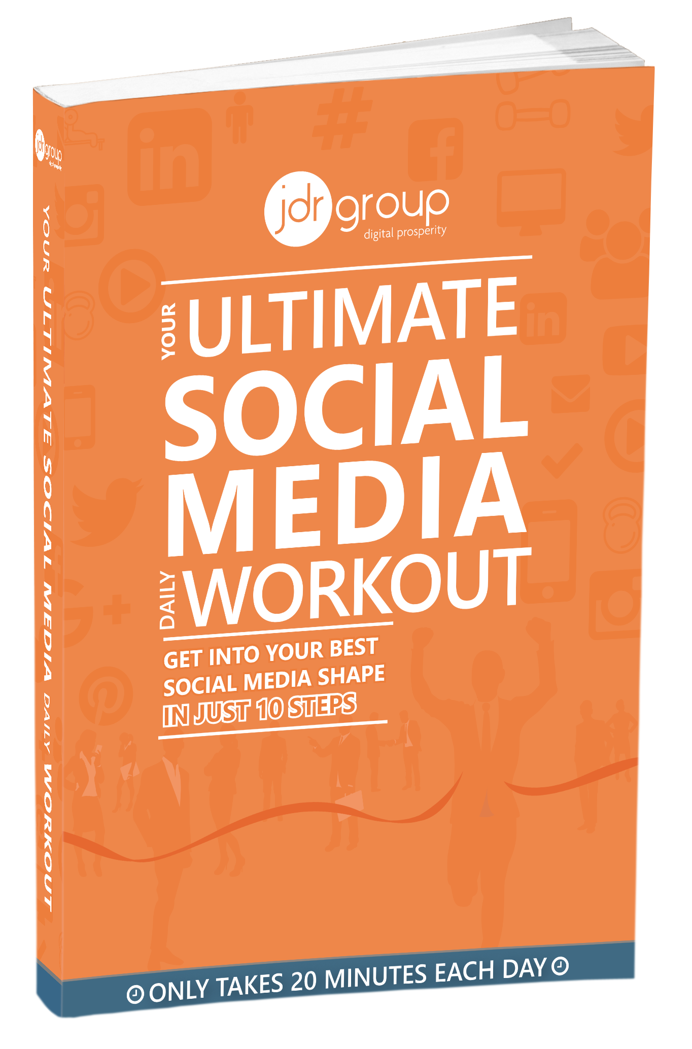 JDR Ebook cover - Social Media Daily Workout