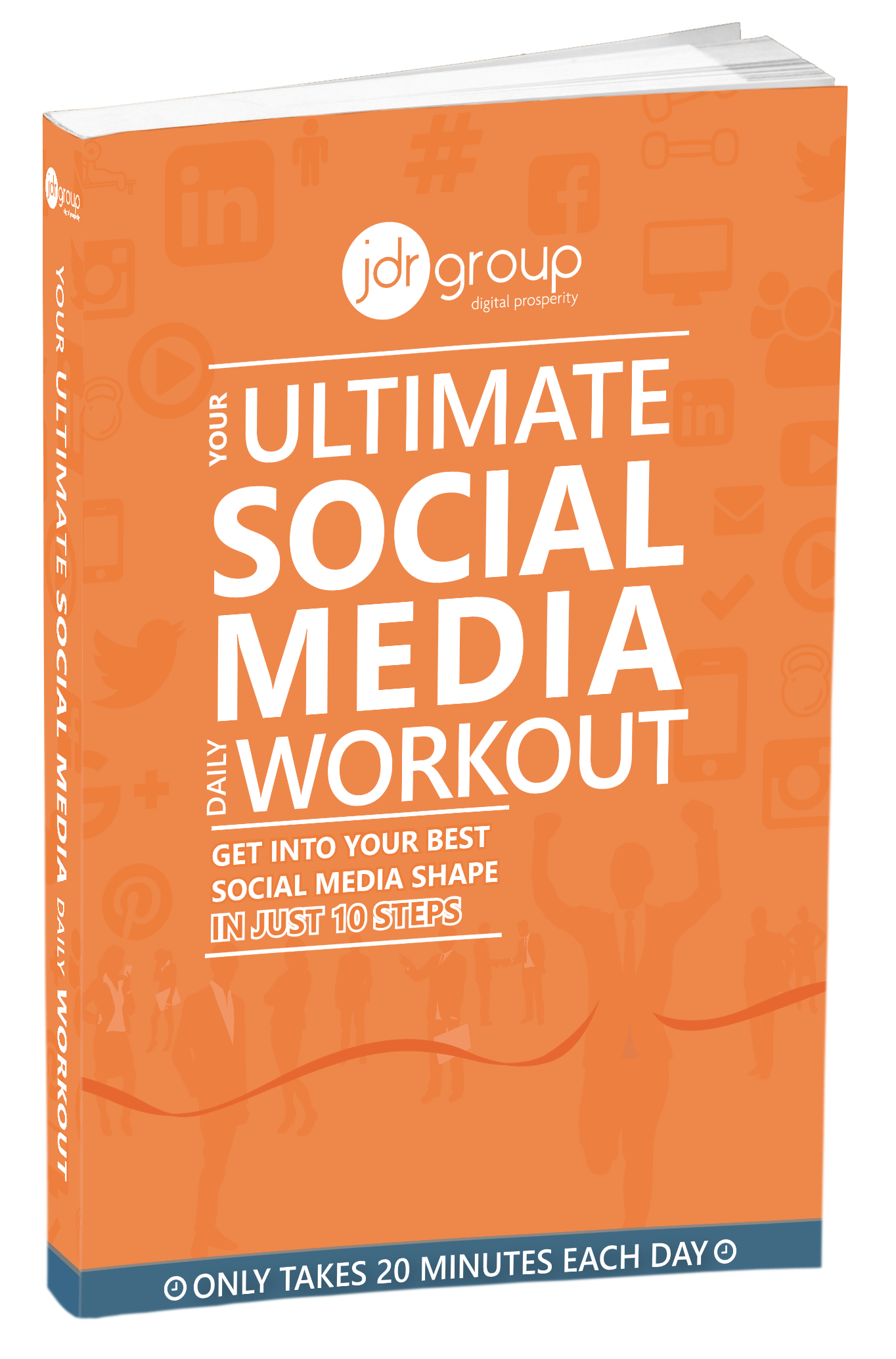 JDR Ebook cover - Social Media Daily Workout