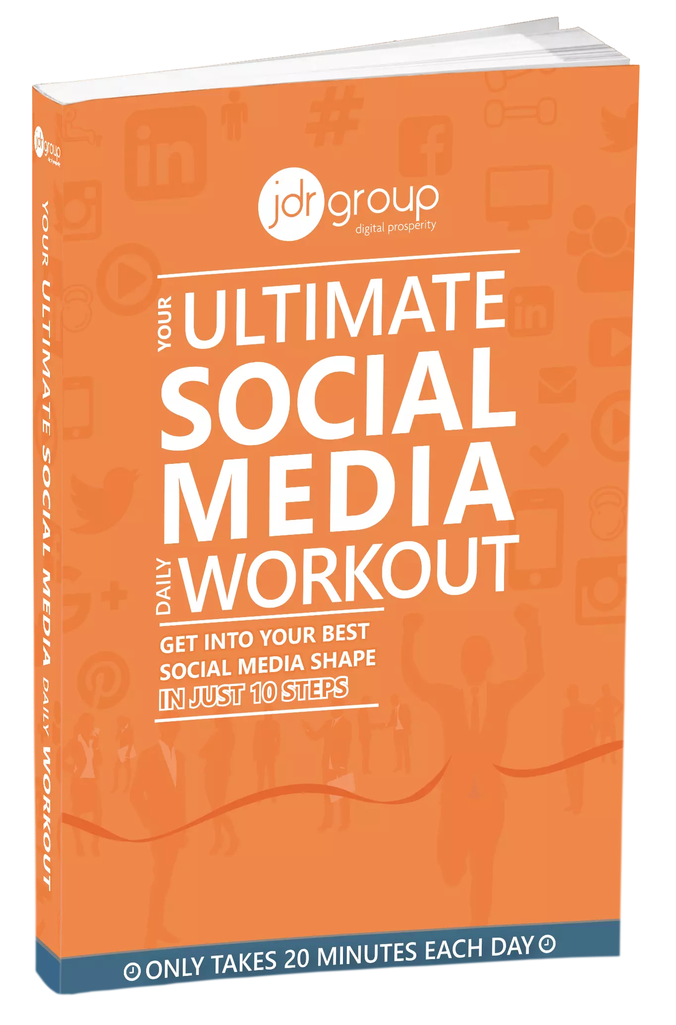 JDR Ebook cover - Social Media Daily Workout