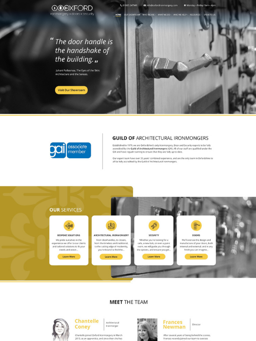 Oxford-Ironmongery-Website-Design