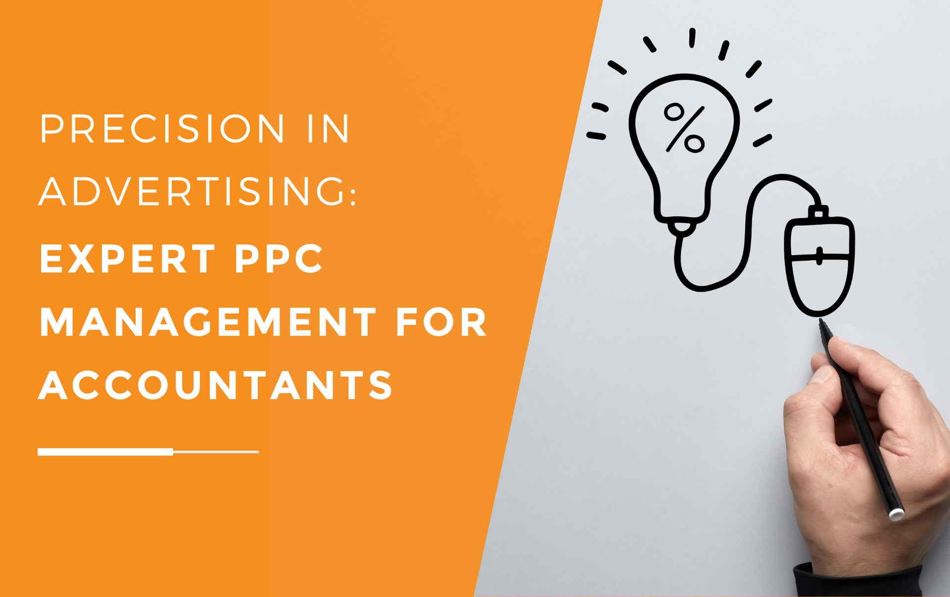 An accountant utilising expert ppc management and strategic online marketing tactics for cost-effective and effective advertising.