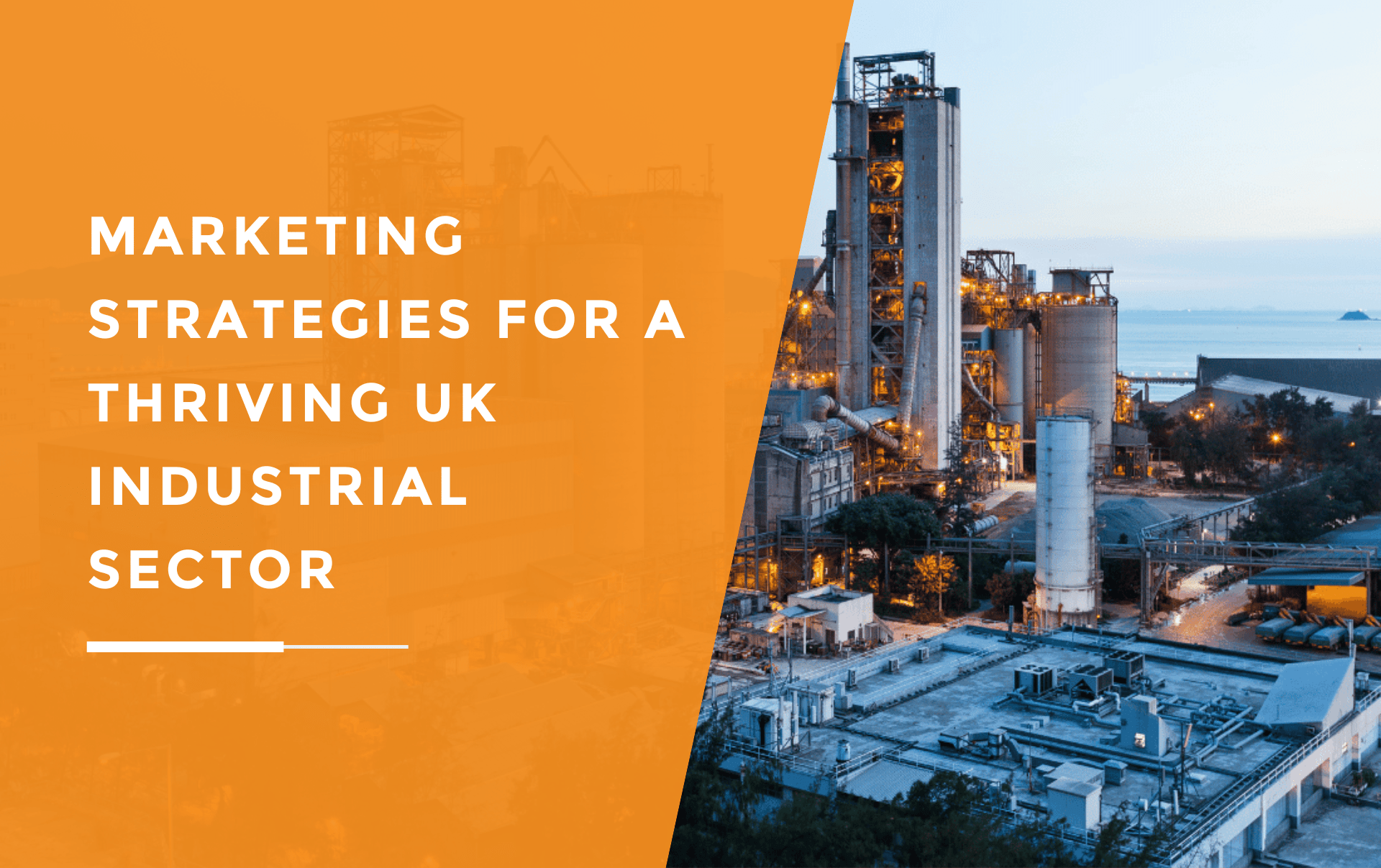 An industrial site thriving in the UK.